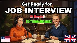 Learn Easy English for Job Interviews | Common Questions &amp; Answers Practice