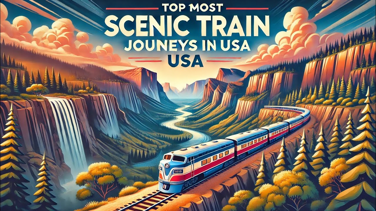 Top 10 most Scenic Train Journeys in USA - YouTube