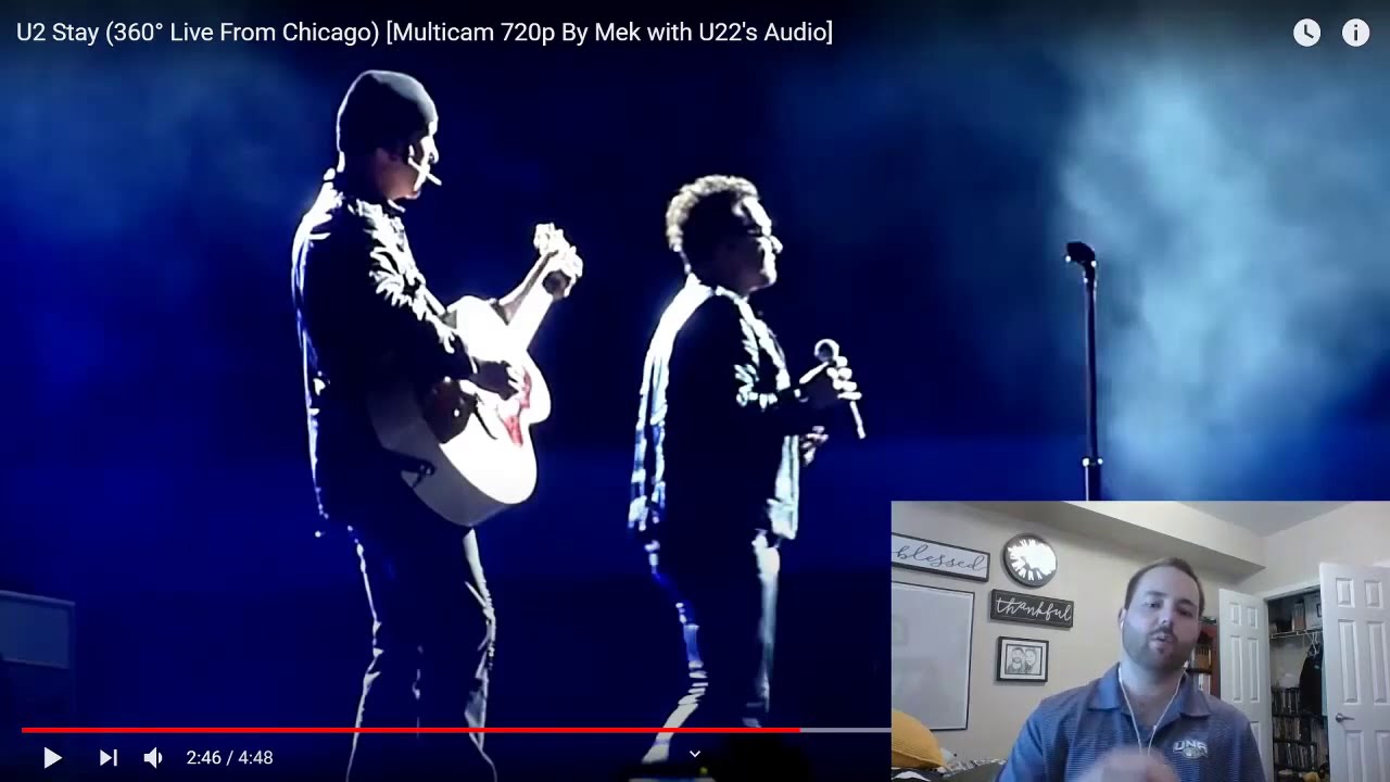 "Stay" U2 First Time Reactions YouTube