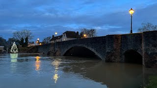 Exploring Flooded Abingdon, Oldest Town in England  Early Morning WALK