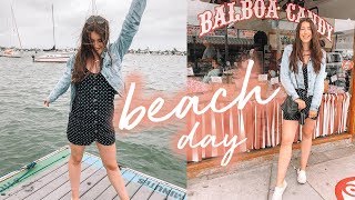 beach day | visiting balboa island