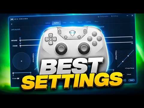MACHENIKE F1 CONTROLLER BEST SETTINGS - FASTEST 8K CONTROLLER