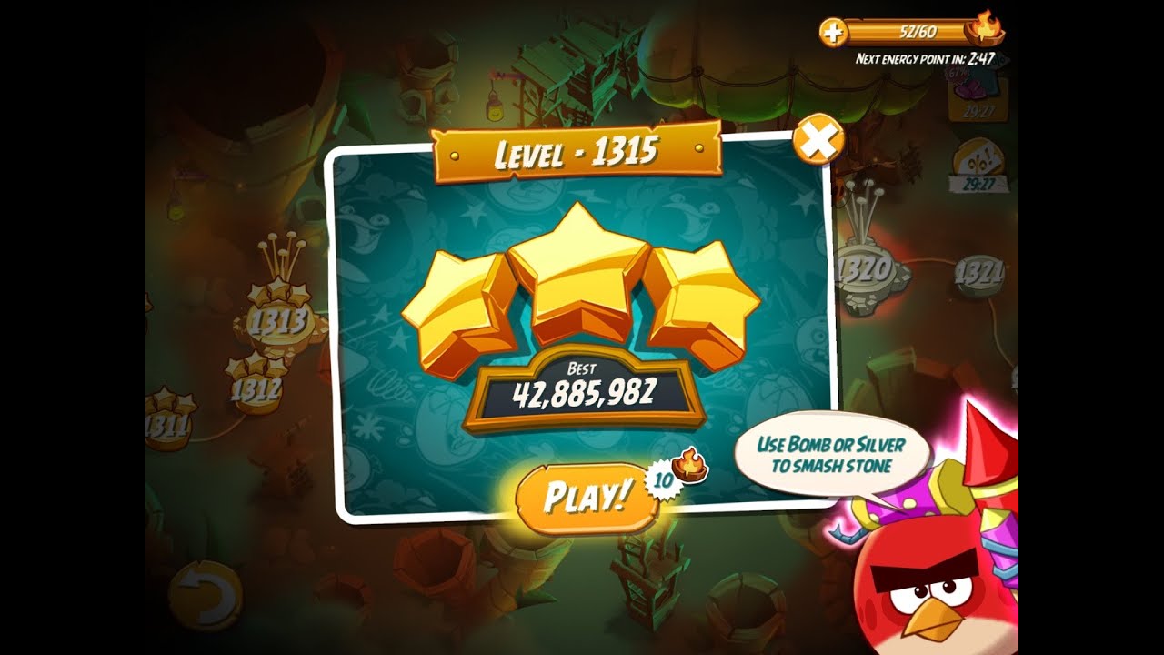 Angry Birds 2 Bamboo Forest Hambodia level 1315