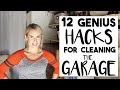 ORGANIZE: 12 Hacks to Transform a Messy Garage | Making the Most of Our Small Space!