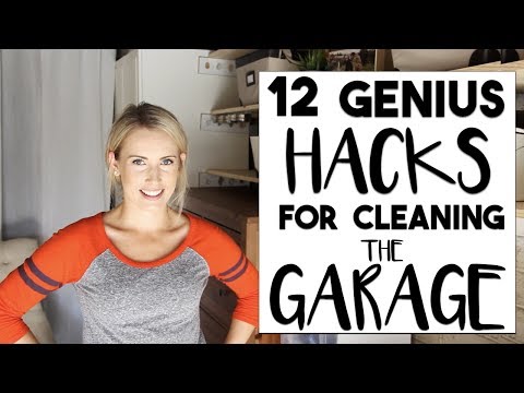 ORGANIZE: 12 Hacks to Transform a Messy Garage | Making the Most of Our Small Space!