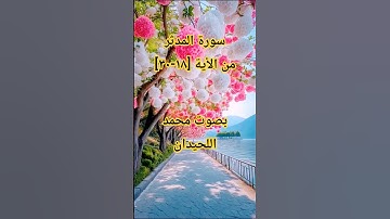 سورة المدثر من الأية [18-30]بصوت محمد اللحيدان #محمد_اللحيدان #محمد_اللحيدان_حالات_واتساب_قرآن