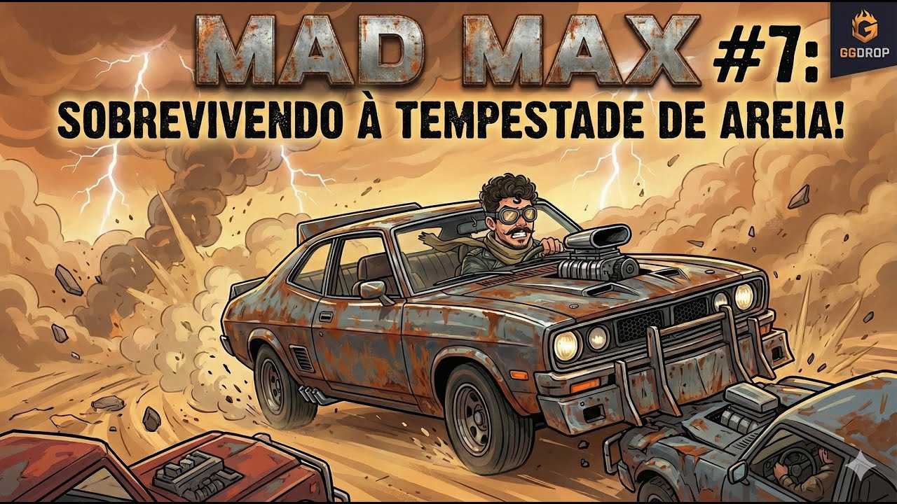 Mad Max #7: Sobrevivendo à Tempestade de Areia (Gameplay)