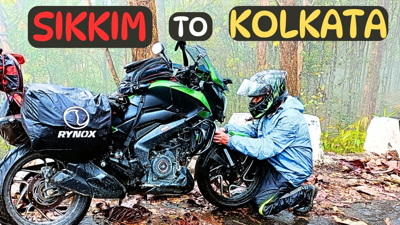 SIKKIM TO KOLKATA | Kolkata to North Sikkim by Bike | sikkim road conditions | BikersTag | Ep 5 |