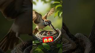 Bird Vs Snake , Sparrow vs Snakea).Viral video 2025 #shortsfeed #viral