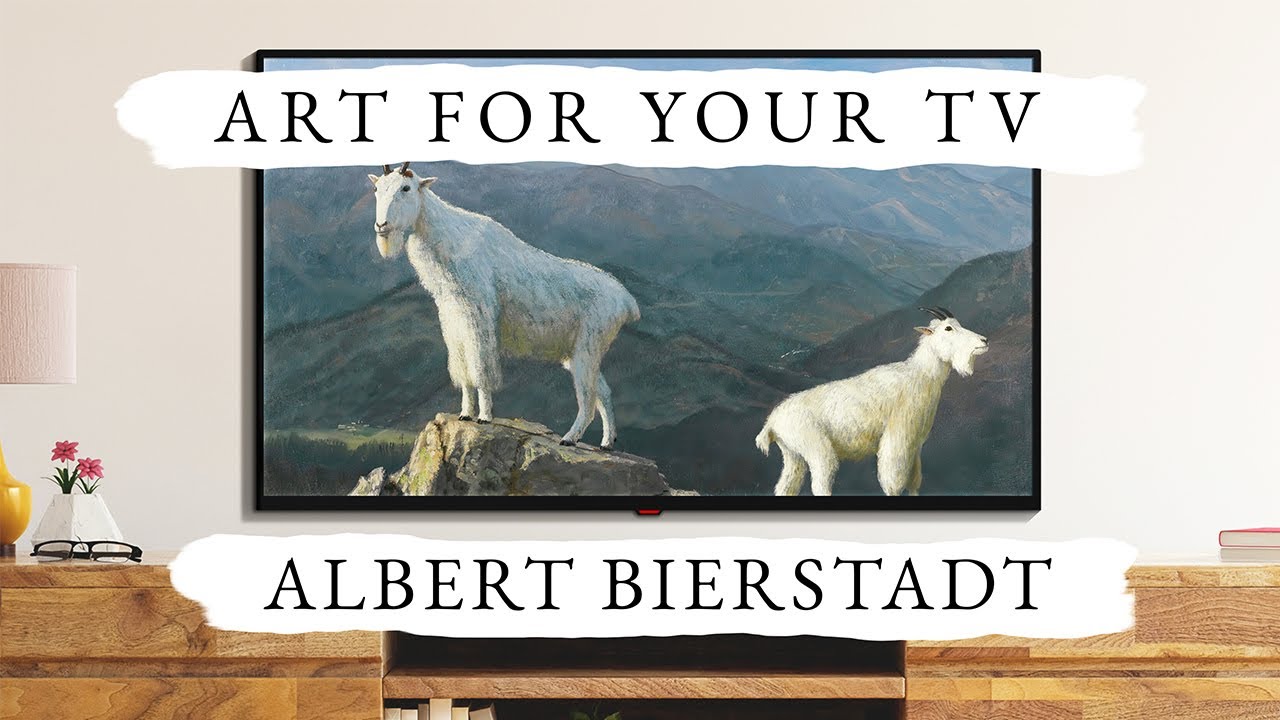 Albert Bierstadt | Turn Your TV Into Art | Art Slideshow For Your TV | Vintage Art Screensaver