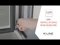 Fenêtre Pilotée K LINE Installation Mise En œuvre mp3
