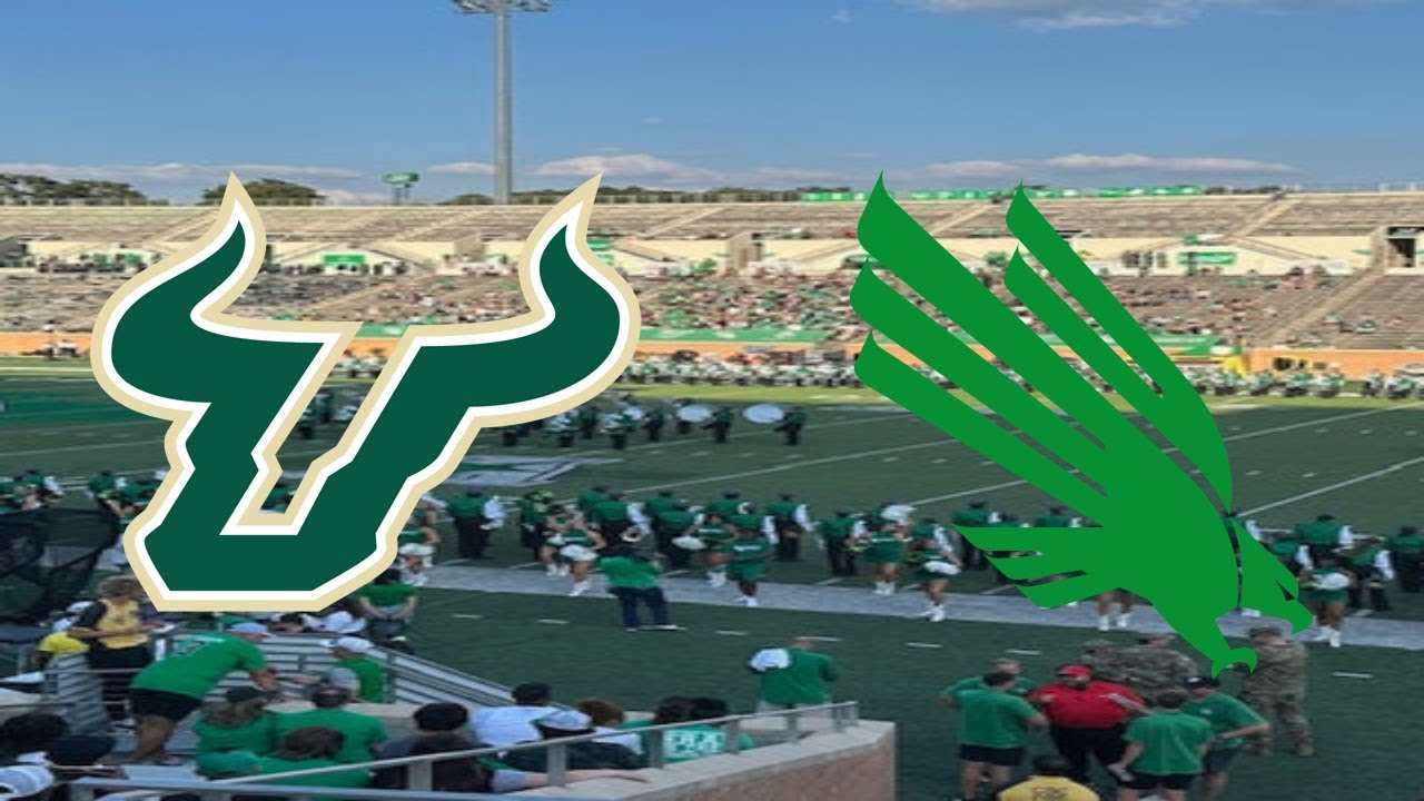 College Football 26 | Week 7 | (24) USF Bulls at North Texas Mean Green ...