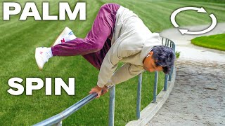 I Learned Palm Spins! Here's The Secret