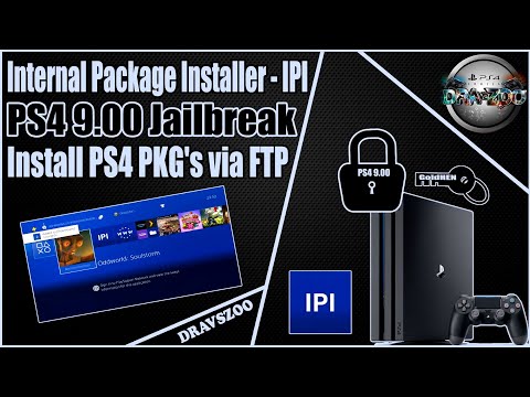 PS4 Internal Package Installer IPI | Install PS4 PKG's via FTP | PS4 9.00 or Lower!