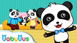 I Love You, You Love Me | Nursery Rhymes | Kids Song | BabyBus | Baby Panda & Friends