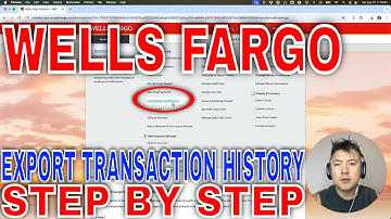✅ Hoe u de transactiegeschiedenis van Wells Fargo naar Excel downloadt🔴