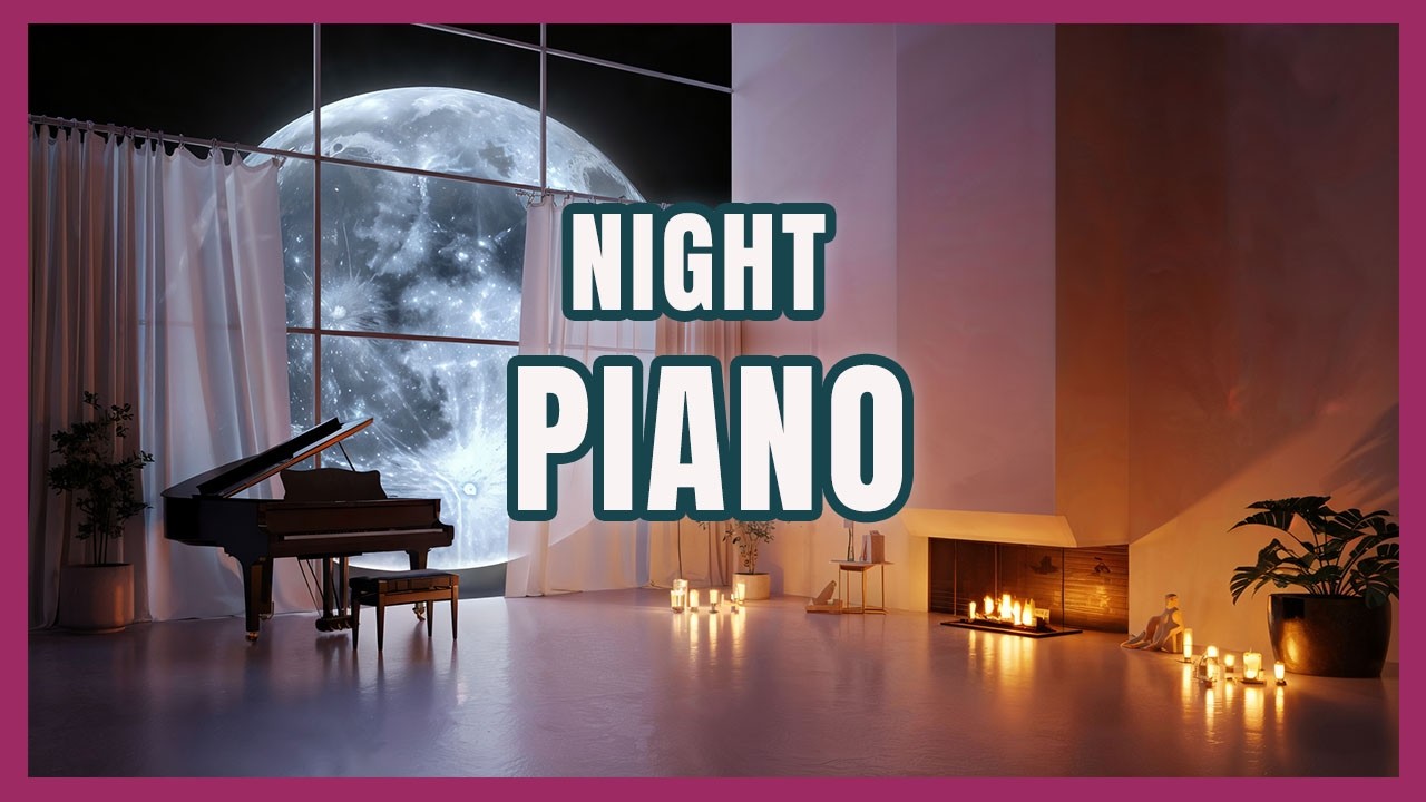🌙🎹 Peaceful Piano Music for Stress Relief + Relaxing Music for Calm & Love | Relaxation Music🎵