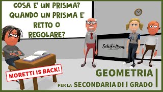 Cosa è un prisma Come calcolare area e volume di un prisma - Geometria - Medie - Biennio Superiori
