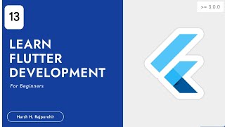 13.Position Widgets Anywhere On Screen | Stack Widget | Flutter 3 In Hindi