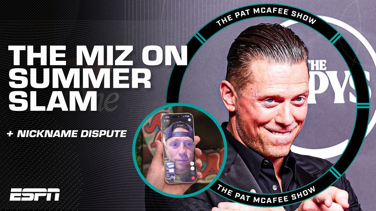 The Miz on Jacob Misiorowski ‘stealing’ his nickname 😂 + WWE SummerSlam | The Pat McAfee Show