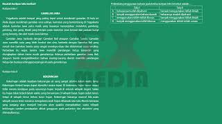 BAHASA INDONESIA - Latihan Soal UN SMP - Perbedaan penggunaan bahasa pada 2 paragraf