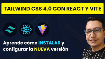 ¡Configura RÁPIDO Tailwind CSS 4 en Tu Proyecto de React con Vite!
