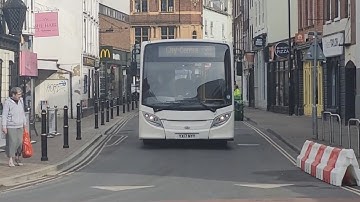 LMS Travel Enviro 200 YX17NYY entering Crowngate Bus Station on the 39.