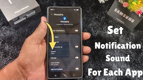 How to Set Different Notification Sound for Each App in Samsung One UI 7 | Hidden Settings