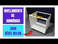 Como Nivelar Armários com Nível de Bolha (Passo a Passo)