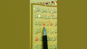 سورة الحجرات الأية 12 إلى 13 بصوت سعد الغامدي