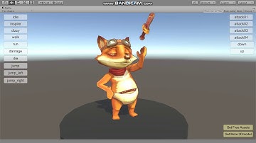 Unity 3D Character RPG JOB Class - Thief(Fox)