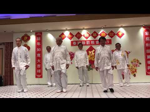 8式太極拳 TaiChi 8 Form by Nan Yang Alumni Association 3/3/2019