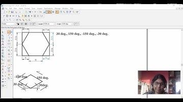 How to draw ISO HEXAGON using Solid Egde Software - CAED