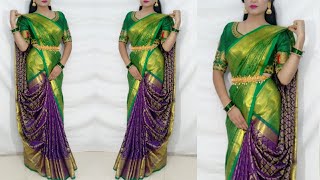 Festival Saree Draping Stylesaree Wearing New Elegant Way To Look More Beautiful