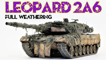 LEOPARD 2A6 - the most powerful and deadly machine in the world, part 4/4, 1/35 scale