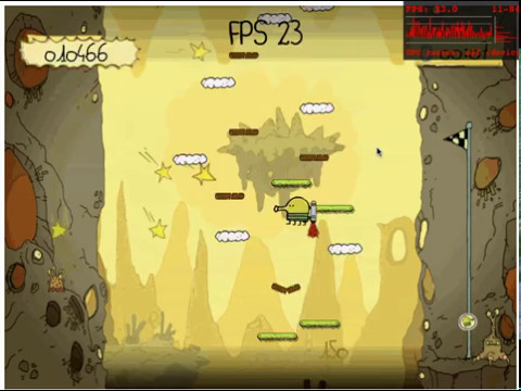 97 - How to make a Doodle Jump - Profiler - Sync Version