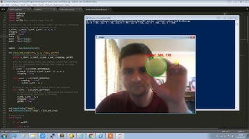 OpenCV+Python get color object from video stream to track it