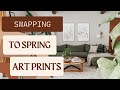 Swap A Living Room To Spring With Art | AD