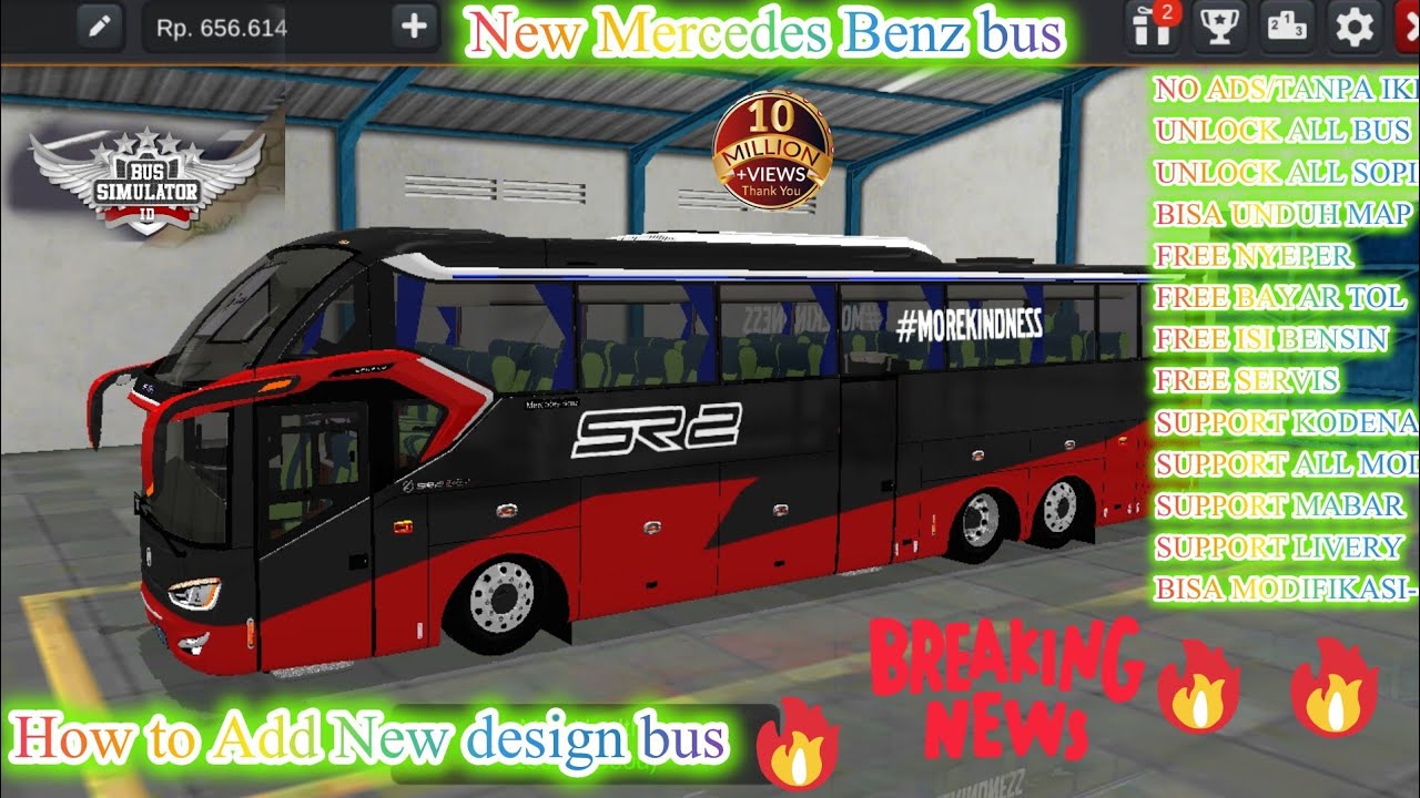 Download Mercedes Benz Mod Bus Simulator Indonesia New Mods Bussid