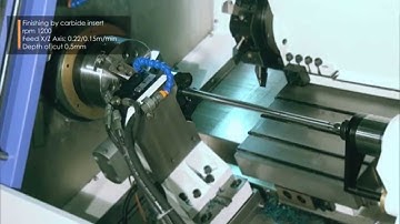 Shaft Turning on DX 200/12