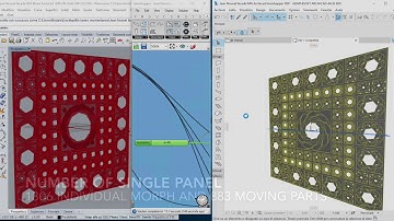Archicad Grasshopper live connection Panel facade centre arabe IMA Jean Nouvel