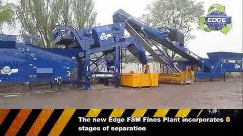 EDGE FSM Fines Clean Up Plant