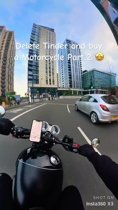 delete tinder buy a motorcycle