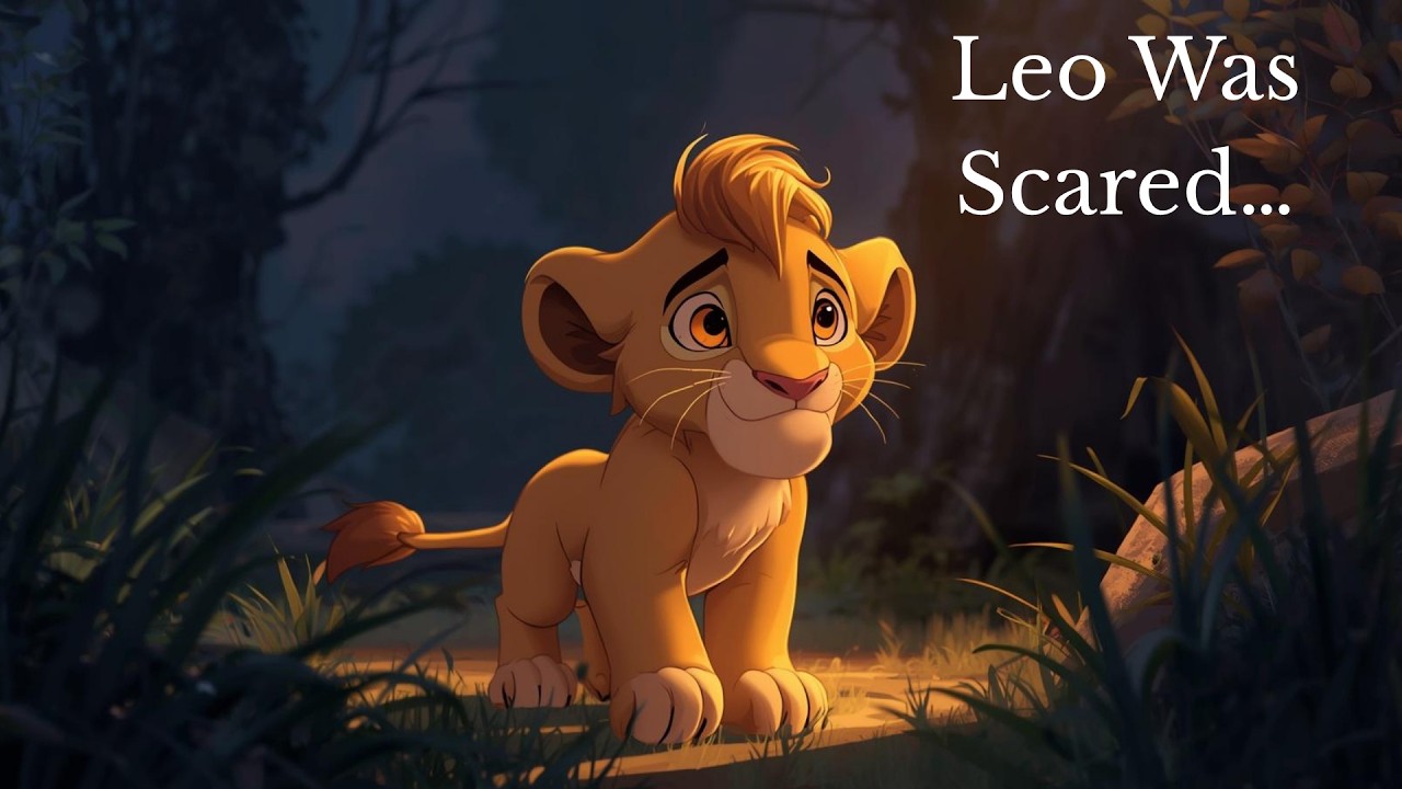 Leo the Little Lion Faces His Fear 😨🦁 | Bedtime Story for Kids 🌙 - YouTube