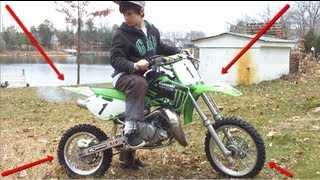 KAWASAKI KX 65 & KIDS GONE WILD