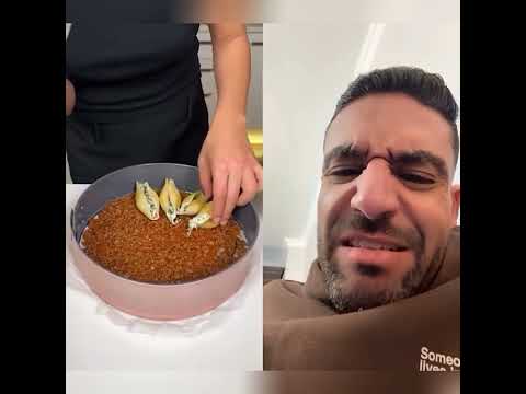 رياكشن اسلام فوزي على طبخة التيكتوكر التركية زينب ضحك للركب