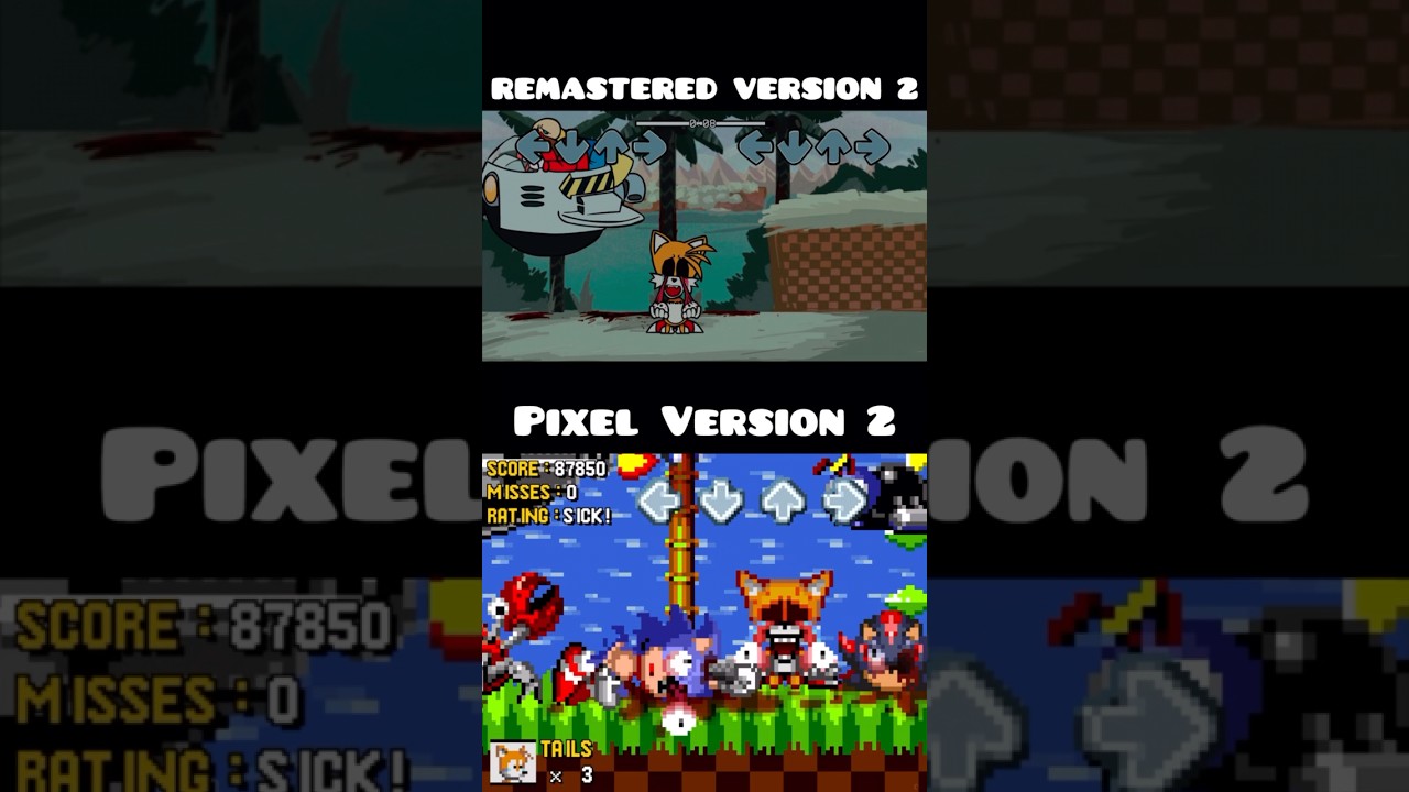 Friday Night Funkin' Vs Tails’ Insanity Remastered Part 2 | Sonic (FNF/Mod/Cutscene) 