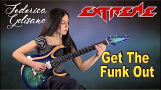 Get The Funk Out - Extreme - Solo Cover by Federica Golisano  with Cort X700 Duality