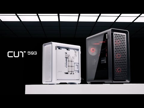 ?CUT 593?FSP Premium Ultra Tower Case