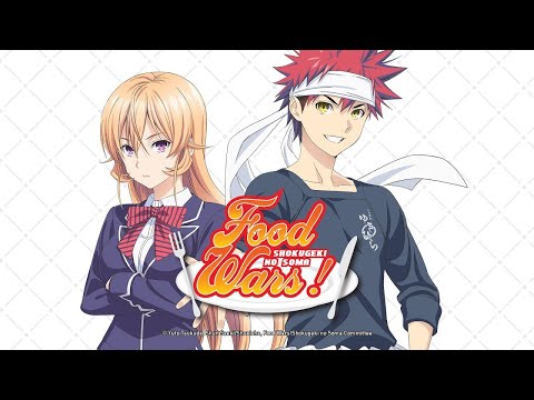 Food Wars Shokugeki no Soma Synchro-Trailer